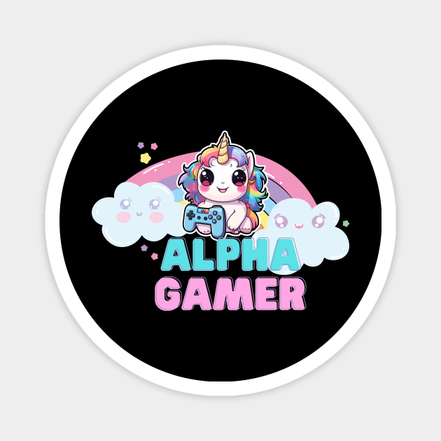 Alpha Gamer Magnet by AS-Designs2023